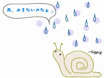 雨降り・・・