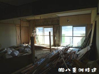 A様邸施工中②